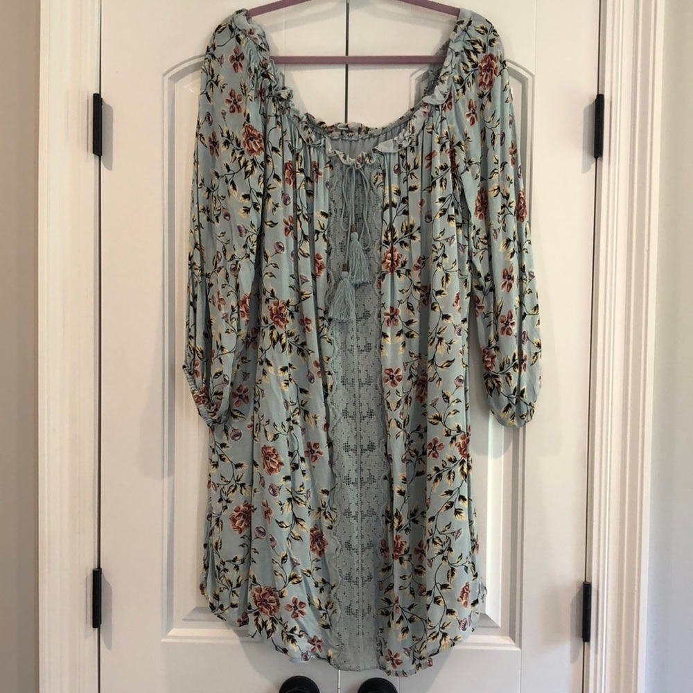 Off the shoulder dress